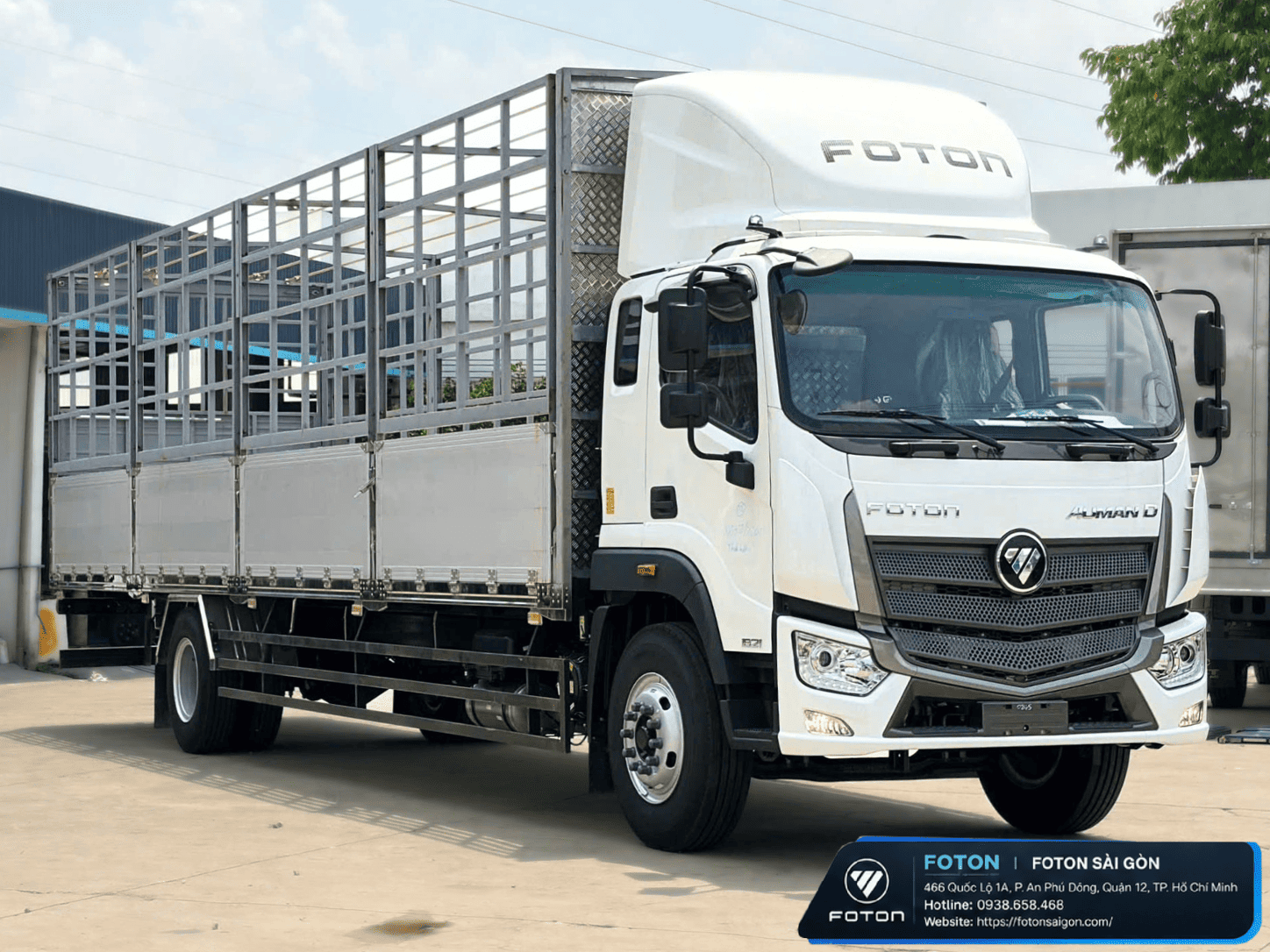 XE TẢI FOTON AUMAN 14 TẤN THÙNG NHÔM DÀI 9M9